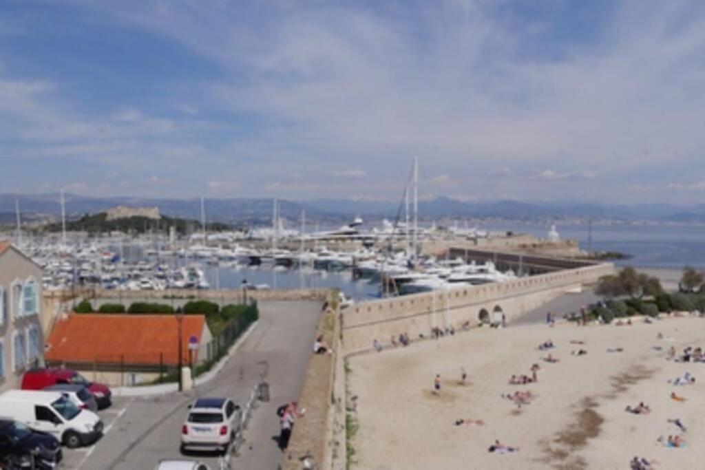 Bord De Mer - Ac, Wifi, Chic, Sea View, Beach 2 Minutes Walk Antibes Bagian luar foto